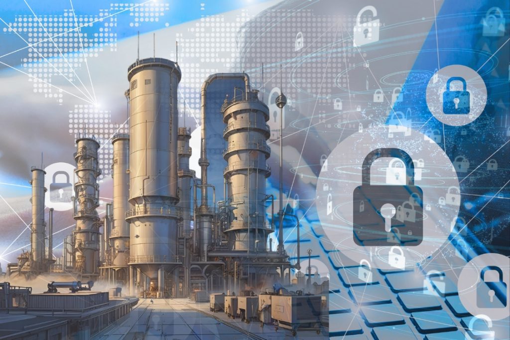 Industrial plant secured through Rockwell OT cybersecurity layers